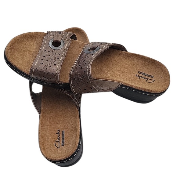 Clarks Collection women's shoes sandals pewter
Lexi Laurel size 10 preloved - Picture 4 of 9